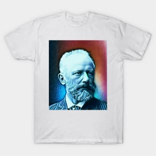 Pyotr Ilyich Tchaikovsky Portrait | Pyotr Ilyich Tchaikovsky Artwork 5 T-Shirt